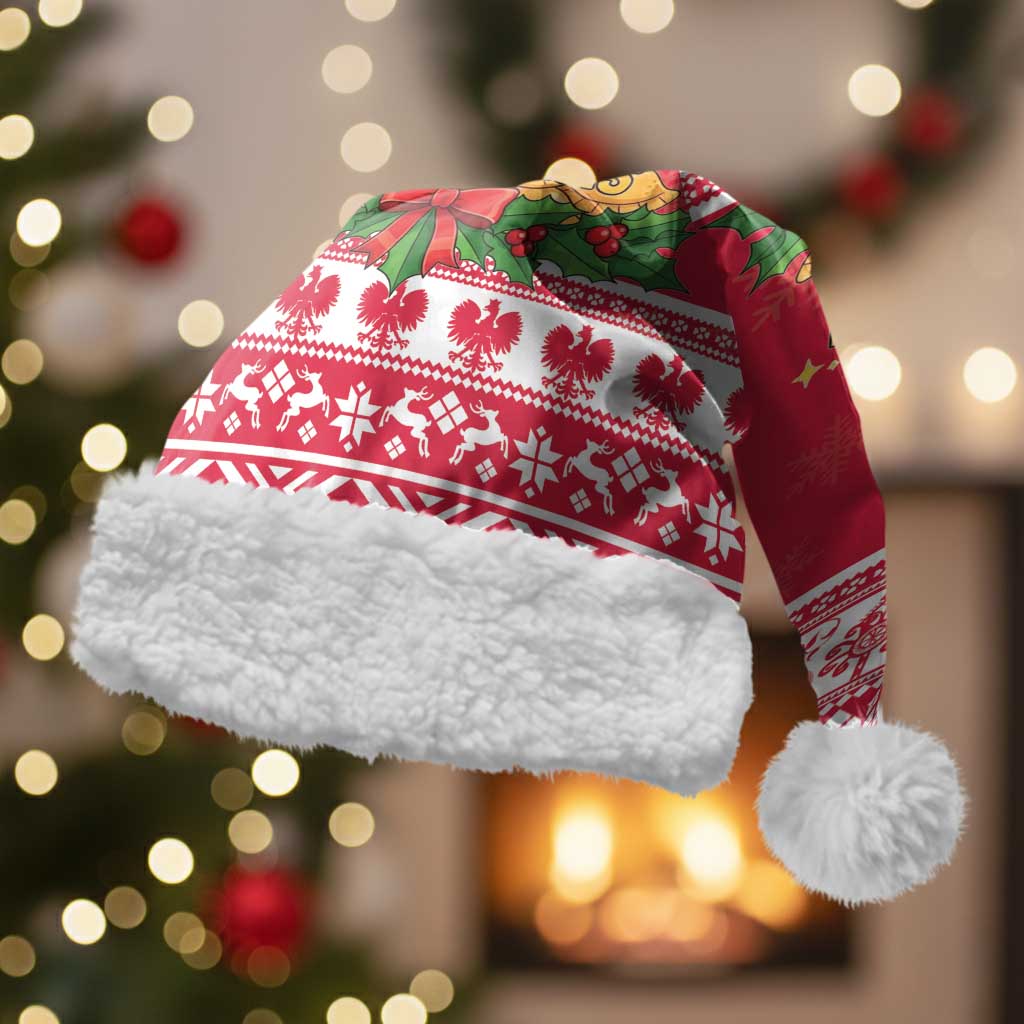 Poland Christmas Santa Hat Oh Pierogi Tree - Wonder Print Shop