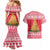 Poland Christmas Couples Matching Mermaid Dress and Hawaiian Shirt Oh Pierogi Tree - Wonder Print Shop
