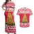 Poland Christmas Couples Matching Off Shoulder Maxi Dress and Hawaiian Shirt Oh Pierogi Tree - Wonder Print Shop