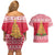 Poland Christmas Couples Matching Off Shoulder Short Dress and Hawaiian Shirt Oh Pierogi Tree - Wonder Print Shop