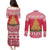 Poland Christmas Couples Matching Puletasi and Long Sleeve Button Shirt Oh Pierogi Tree - Wonder Print Shop