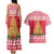 Poland Christmas Couples Matching Tank Maxi Dress and Hawaiian Shirt Oh Pierogi Tree - Wonder Print Shop