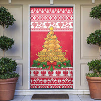 Poland Christmas Door Cover Oh Pierogi Tree - Wonder Print Shop
