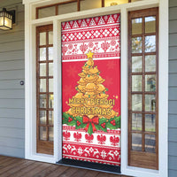 Poland Christmas Door Cover Oh Pierogi Tree - Wonder Print Shop