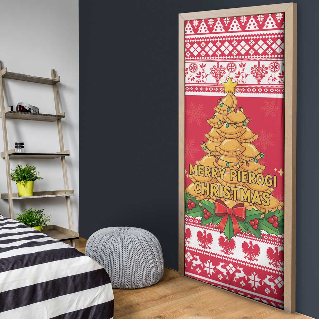 Poland Christmas Door Cover Oh Pierogi Tree - Wonder Print Shop