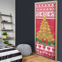 Poland Christmas Door Cover Oh Pierogi Tree - Wonder Print Shop