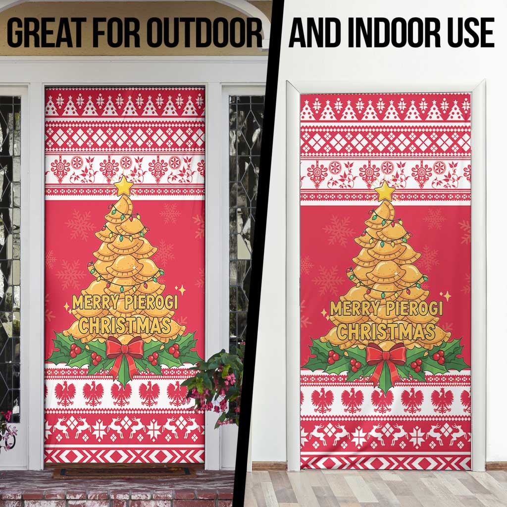 Poland Christmas Door Cover Oh Pierogi Tree - Wonder Print Shop