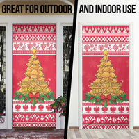 Poland Christmas Door Cover Oh Pierogi Tree - Wonder Print Shop