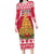 Poland Christmas Family Matching Long Sleeve Bodycon Dress and Hawaiian Shirt Oh Pierogi Tree - Wonder Print Shop