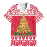 Poland Christmas Family Matching Mermaid Dress and Hawaiian Shirt Oh Pierogi Tree - Wonder Print Shop