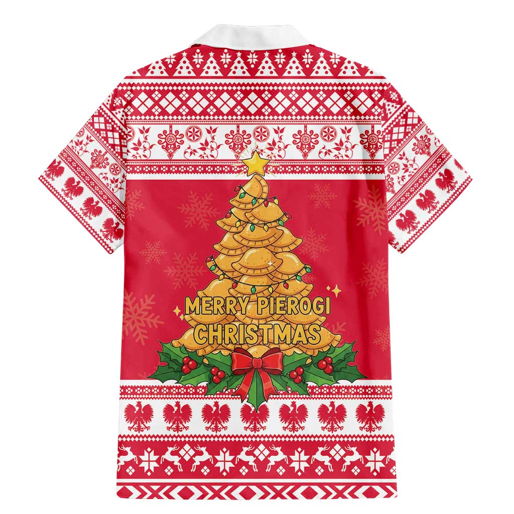 Poland Christmas Family Matching Mermaid Dress and Hawaiian Shirt Oh Pierogi Tree - Wonder Print Shop