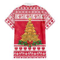 Poland Christmas Family Matching Mermaid Dress and Hawaiian Shirt Oh Pierogi Tree - Wonder Print Shop