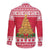 Poland Christmas Family Matching Off The Shoulder Long Sleeve Dress and Hawaiian Shirt Oh Pierogi Tree - Wonder Print Shop