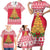 Poland Christmas Family Matching Short Sleeve Bodycon Dress and Hawaiian Shirt Oh Pierogi Tree - Wonder Print Shop