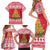 Poland Christmas Family Matching Short Sleeve Bodycon Dress and Hawaiian Shirt Oh Pierogi Tree - Wonder Print Shop