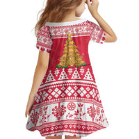 Poland Christmas Family Matching Summer Maxi Dress and Hawaiian Shirt Oh Pierogi Tree - Wonder Print Shop