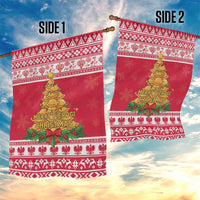 Poland Christmas Garden Flag Oh Pierogi Tree - Wonder Print Shop