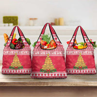 Poland Christmas Grocery Bag Oh Pierogi Tree - Wonder Print Shop