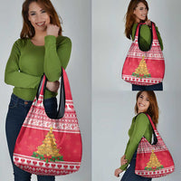 Poland Christmas Grocery Bag Oh Pierogi Tree - Wonder Print Shop