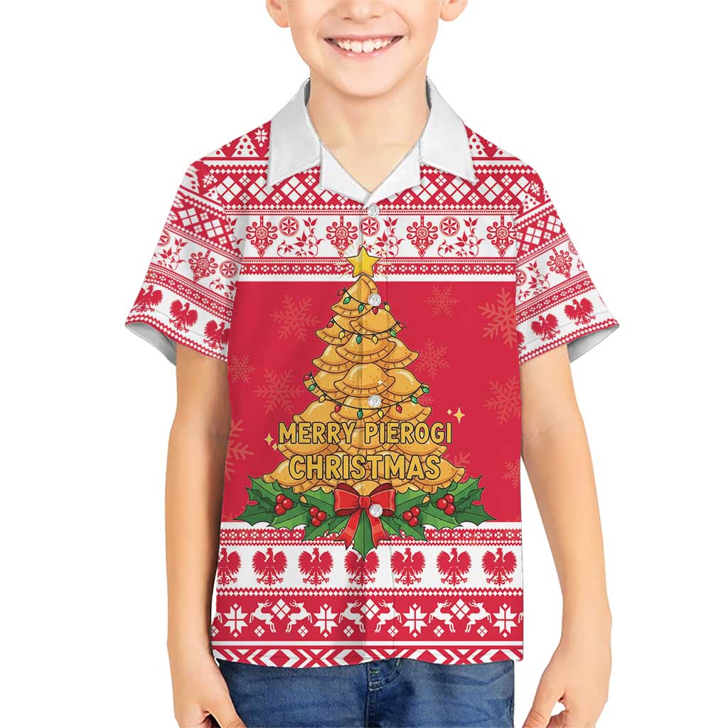 Poland Christmas Hawaiian Shirt Oh Pierogi Tree - Wonder Print Shop
