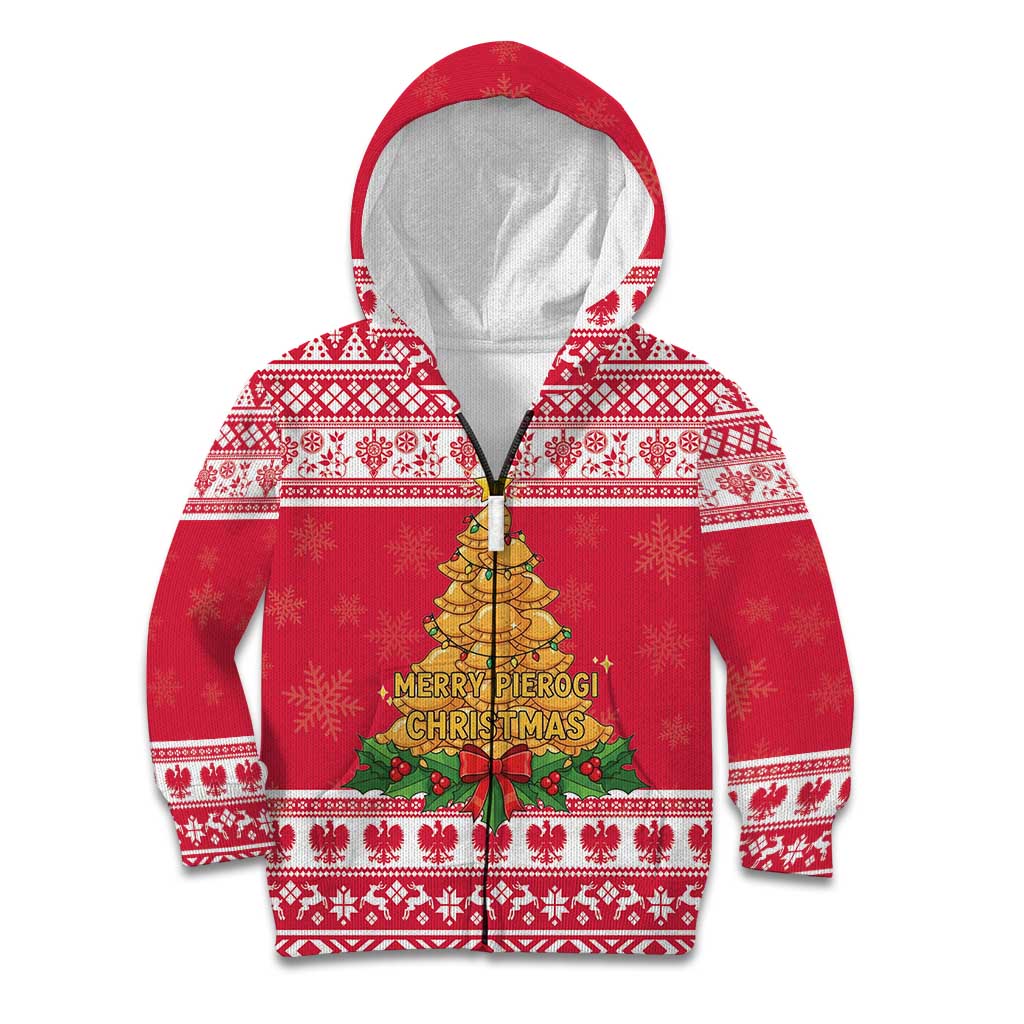 Poland Christmas Kid Hoodie Oh Pierogi Tree - Wonder Print Shop