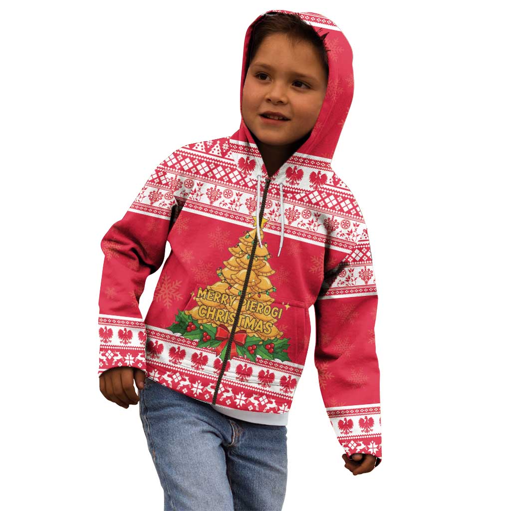 Poland Christmas Kid Hoodie Oh Pierogi Tree - Wonder Print Shop