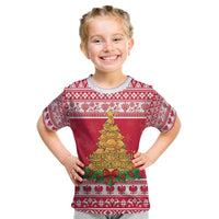 Poland Christmas Kid T Shirt Oh Pierogi Tree - Wonder Print Shop