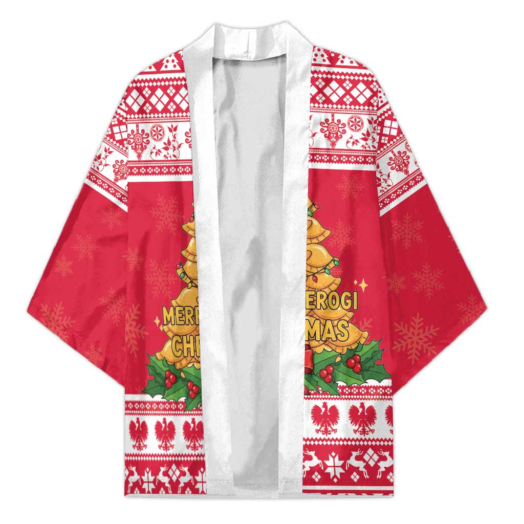 Poland Christmas Kimono Oh Pierogi Tree - Wonder Print Shop