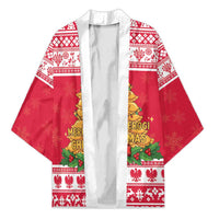Poland Christmas Kimono Oh Pierogi Tree - Wonder Print Shop