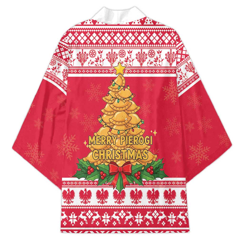 Poland Christmas Kimono Oh Pierogi Tree - Wonder Print Shop