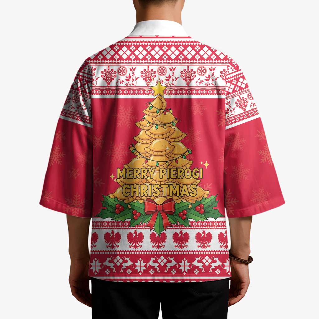 Poland Christmas Kimono Oh Pierogi Tree - Wonder Print Shop