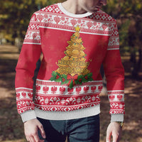 Poland Christmas Ugly Christmas Sweater Oh Pierogi Tree - Wonder Print Shop