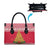 Poland Christmas Leather Bag Oh Pierogi Tree - Wonder Print Shop