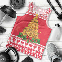 Poland Christmas Men Tank Top Oh Pierogi Tree - Wonder Print Shop
