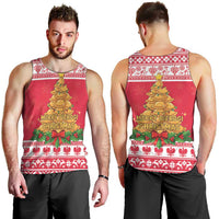 Poland Christmas Men Tank Top Oh Pierogi Tree - Wonder Print Shop