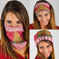 Poland Christmas Neck Gaiter Oh Pierogi Tree - Wonder Print Shop