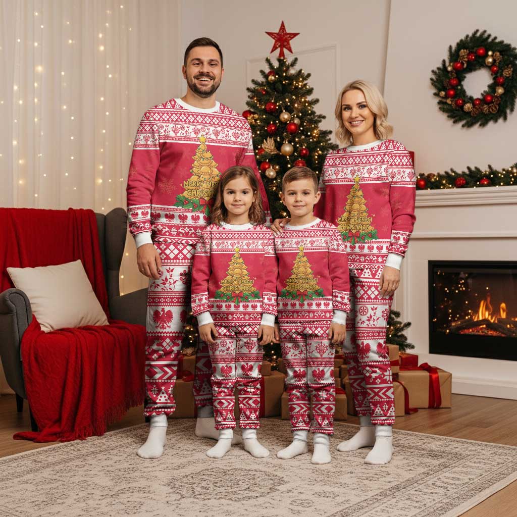 Poland Christmas Pajama Set Oh Pierogi Tree - Wonder Print Shop
