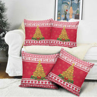 Poland Christmas Pillow Cover Oh Pierogi Tree - Wonder Print Shop