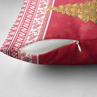 Poland Christmas Pillow Cover Oh Pierogi Tree - Wonder Print Shop