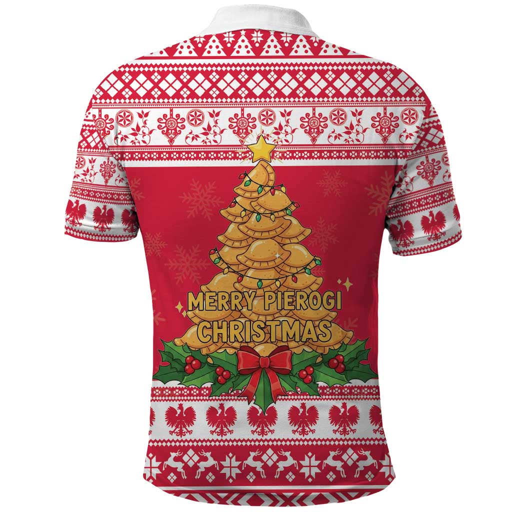Poland Christmas Polo Shirt Oh Pierogi Tree - Wonder Print Shop