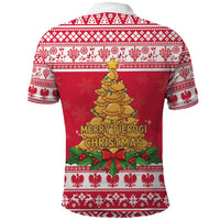 Poland Christmas Polo Shirt Oh Pierogi Tree - Wonder Print Shop