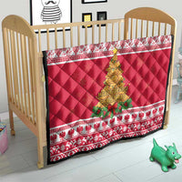 Poland Christmas Quilt Oh Pierogi Tree - Wonder Print Shop