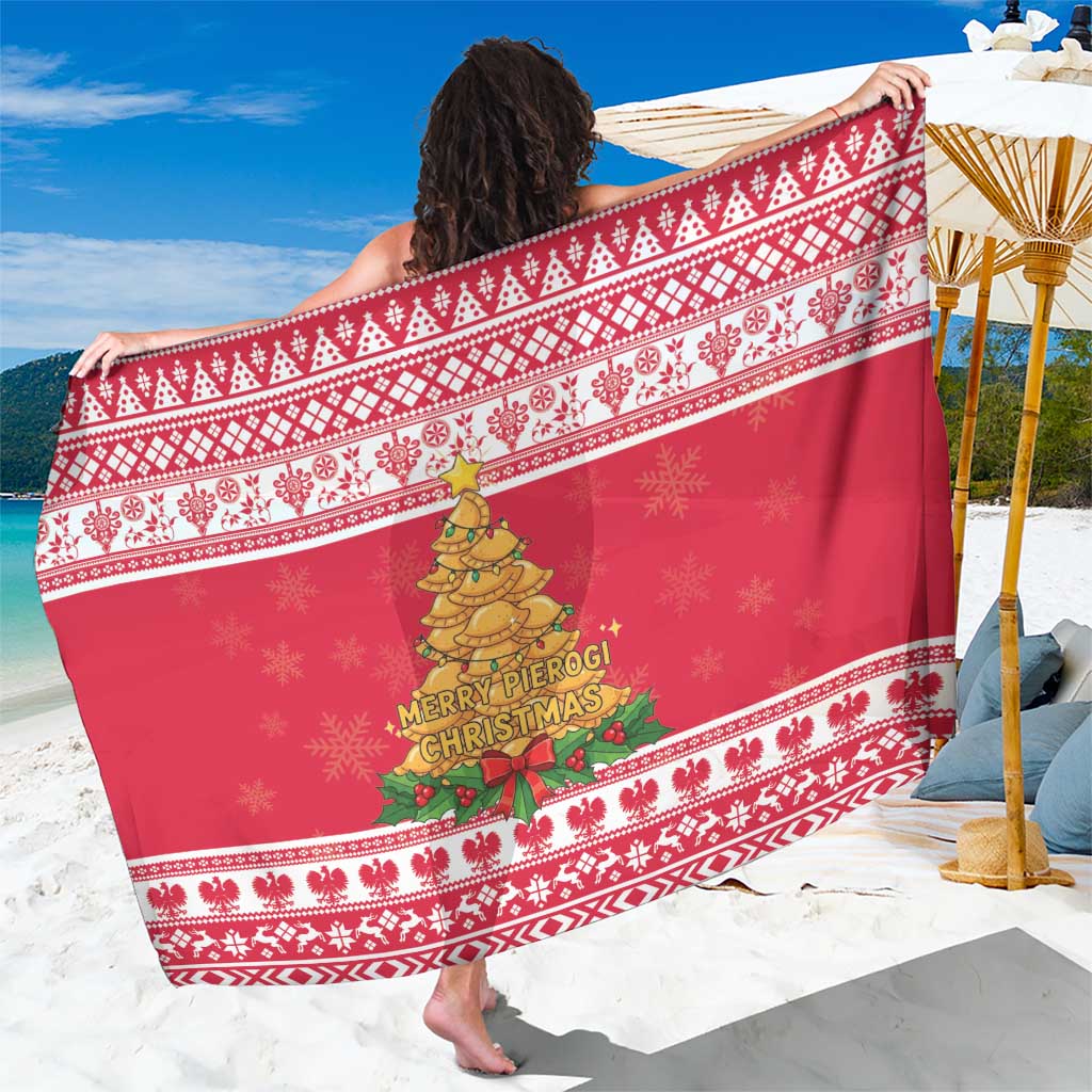 Poland Christmas Sarong Oh Pierogi Tree - Wonder Print Shop