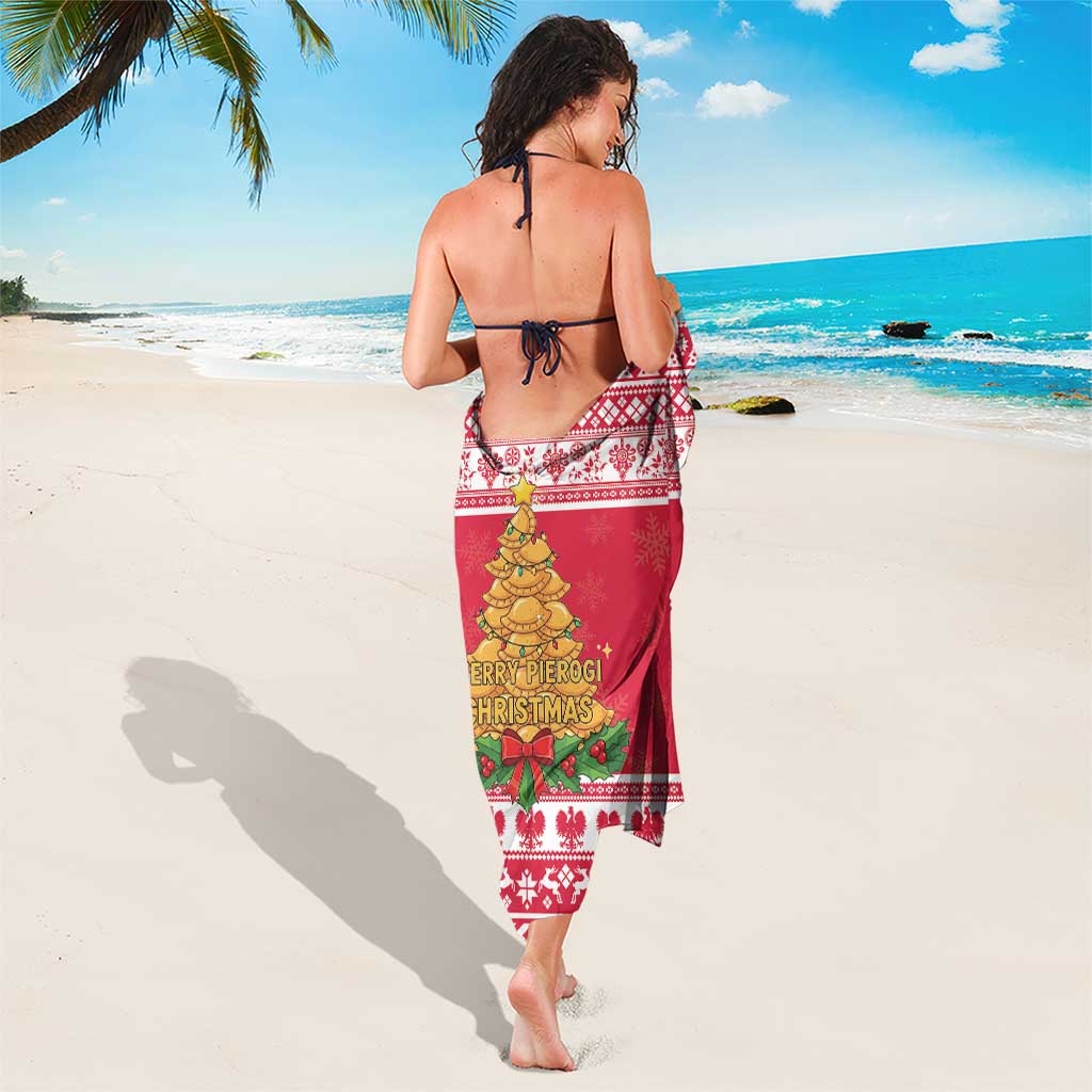 Poland Christmas Sarong Oh Pierogi Tree - Wonder Print Shop