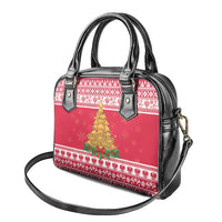 Poland Christmas Shoulder Handbag Oh Pierogi Tree - Wonder Print Shop