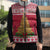 Poland Christmas Sleeveless Puffer Jacket Oh Pierogi Tree - Wonder Print Shop