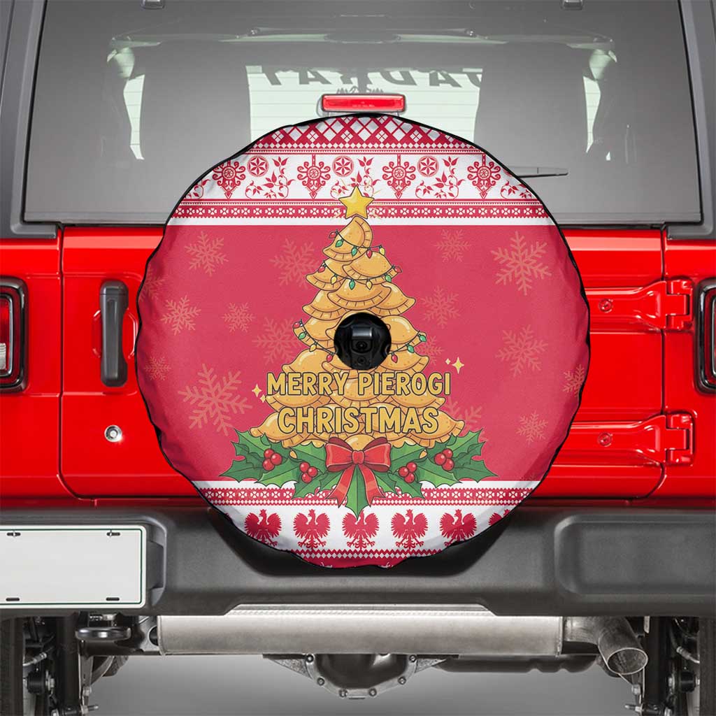 Poland Christmas Spare Tire Cover Oh Pierogi Tree - Wonder Print Shop