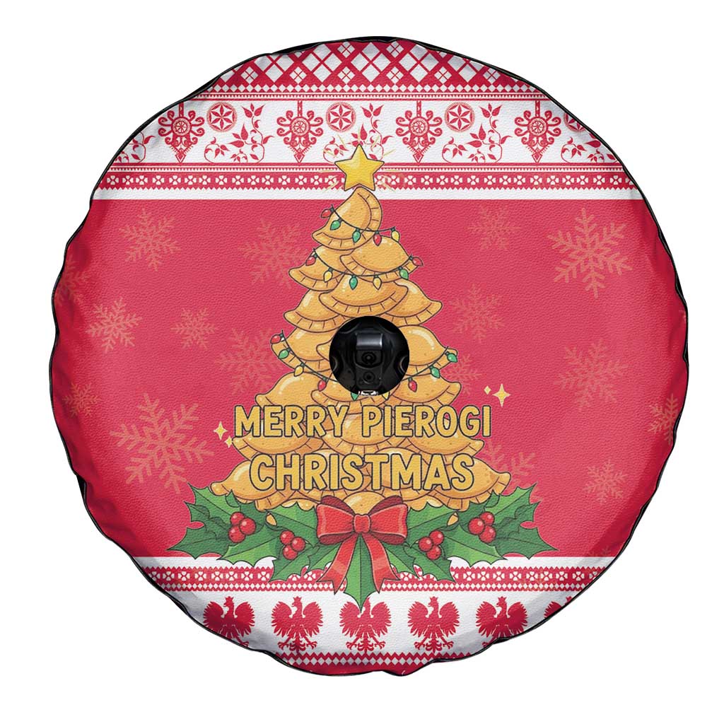 Poland Christmas Spare Tire Cover Oh Pierogi Tree - Wonder Print Shop