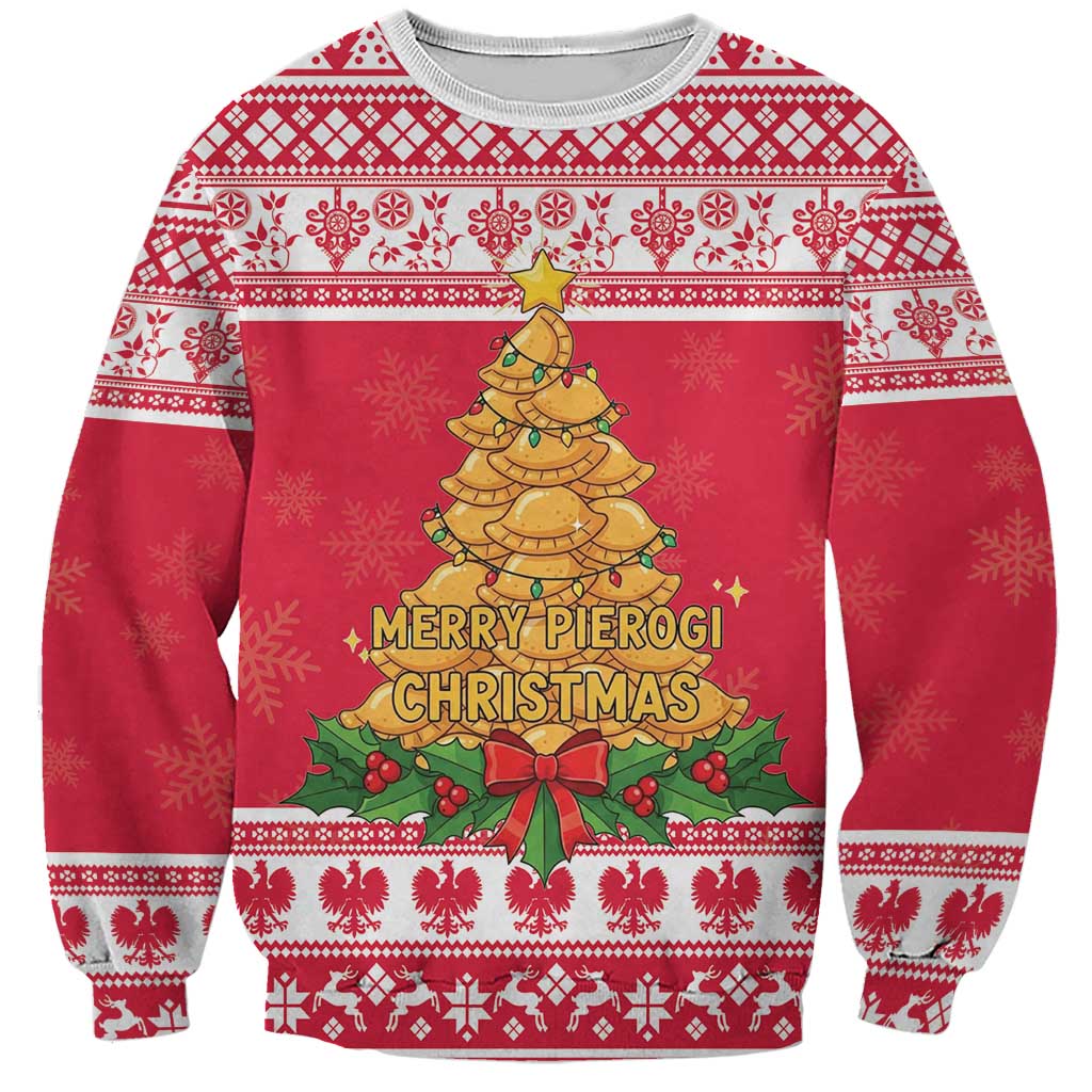 Poland Christmas Sweatshirt Oh Pierogi Tree - Wonder Print Shop