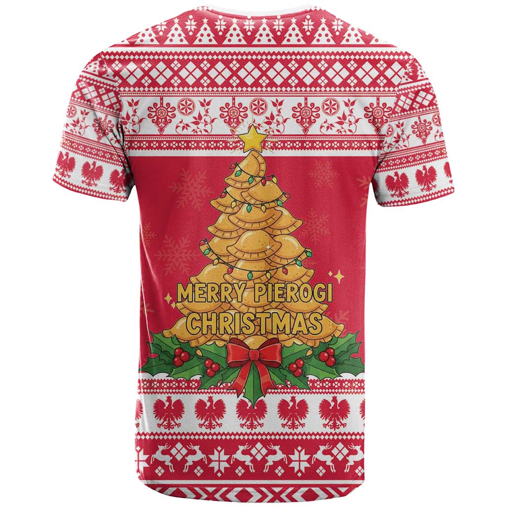 Poland Christmas T Shirt Oh Pierogi Tree - Wonder Print Shop